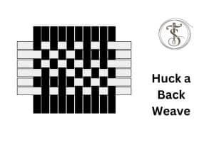  Huck a Back Weave Structure