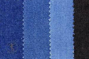 Swatch of Denim Fabric