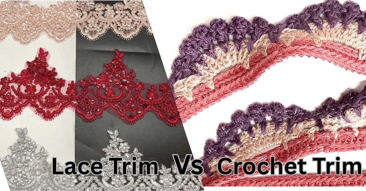 Difference Between Lace and Crochet Trim