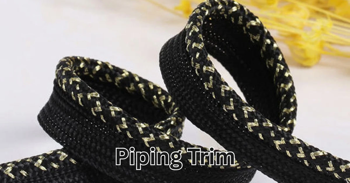 What Is Piping Trim? Construction and Sewing Methods