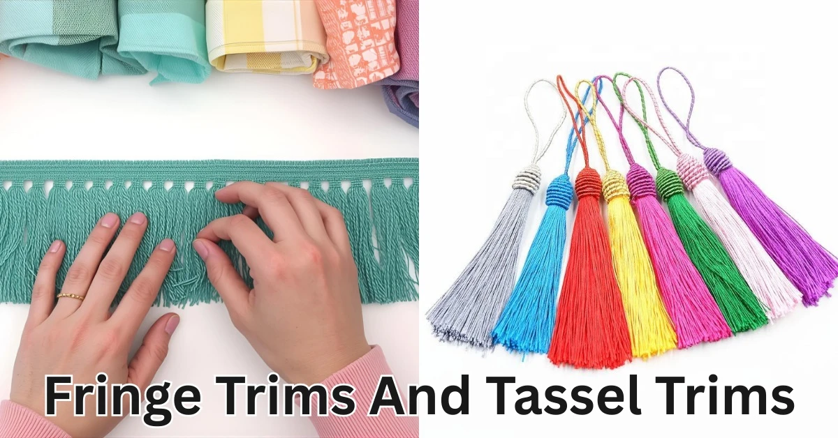 How to Attach Fringe and Tassel Trims Safely?