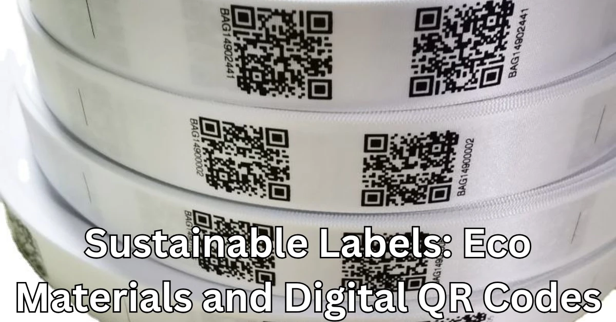 Sustainable Labels: Eco Materials and Digital QR Codes