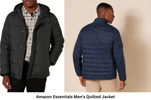 Amazon Essentials Men's Quilted Jacket