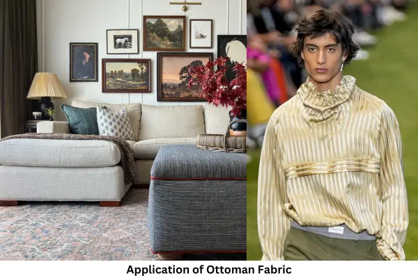 Application of Ottoman Fabric