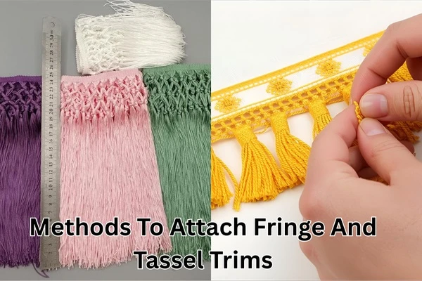 Attach Fringe And Tassel Trims
