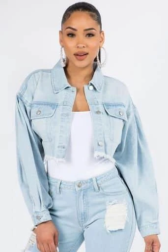 Balloon Crop Jacket̢̮â¬Å¡ÃâÃ