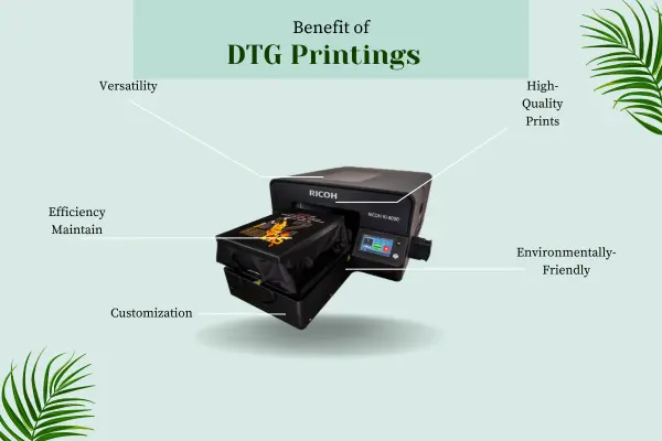Benefits of DTG Printings