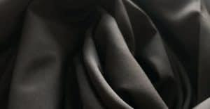 Black Pongee Fabric