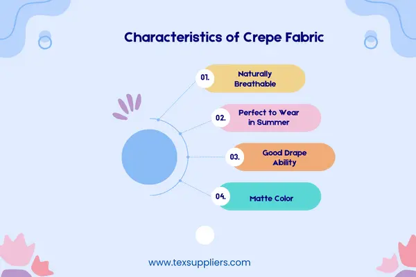 Characteristics of Crepe Fabric