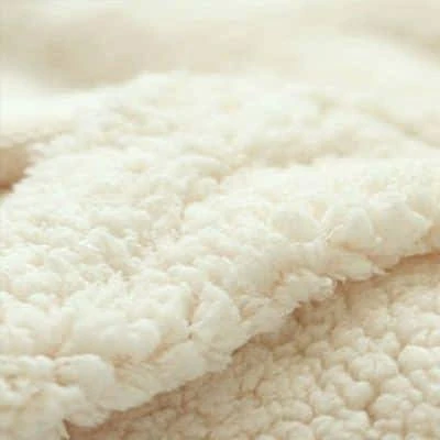 Close view of Sherpa Fabric