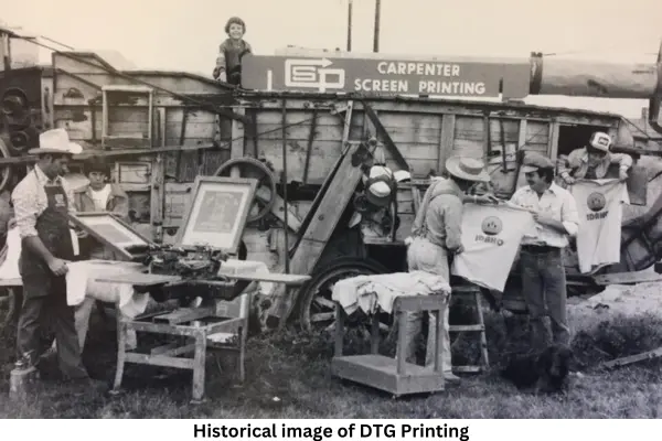 DTG Printing History