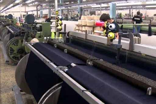 Denim Weaving Process