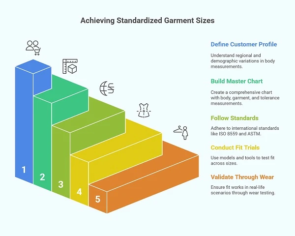 How to Standardize Garment Sizes
