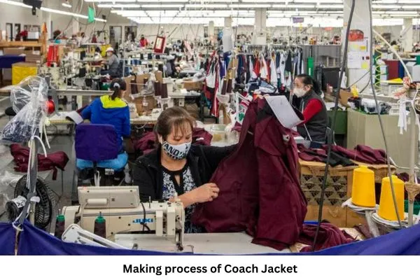 Making process of Coach Jacket
