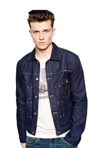 Pleated Denim Jacket̢̮â¬Å¡ÃâÃ