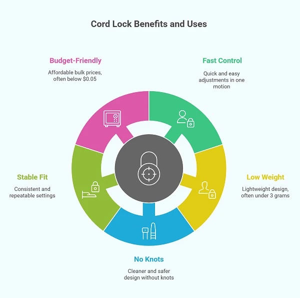Why Designers Choose Cord Locks in Outdoor and Sportswear