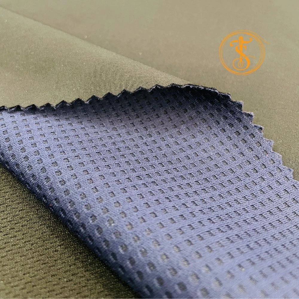 100% Polyester Mechanical Stretch Softshell Fabric