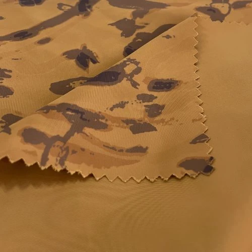 100% Polyester Lamination Memory Fabric with AOP