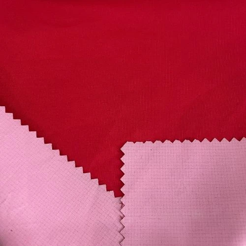 100% Polyester Pongee Ribstop Fabric