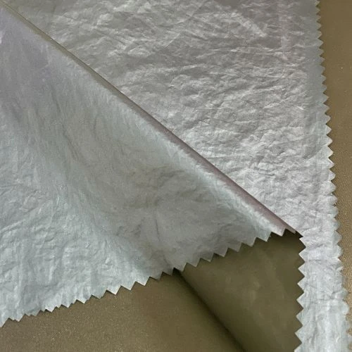 100% Nylon Taffeta Pearl Coated Fabric