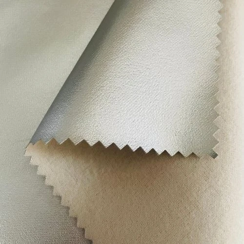 Polyurethane coated front with polyester backing Fabric