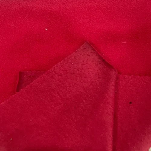 100% Polyester one side Brush Fleece Fabric