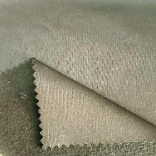 Polyester Interlock Bonded with Fleece Fabric