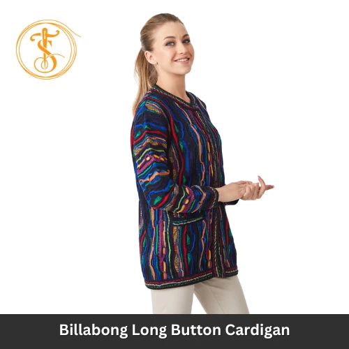 Women's Long Button Cardigan