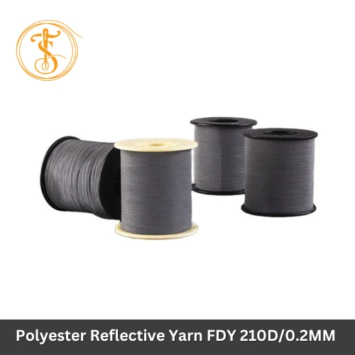 Polyester Reflective Yarn for Knitting and Embroidery